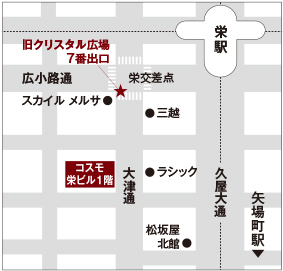 LightUp/Zekoo名古屋店 地図